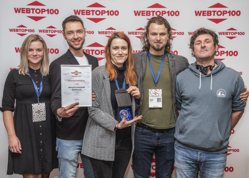 Vezeme zlato a stříbro z WebTop100 2024! Čím zaujaly naše projekty?